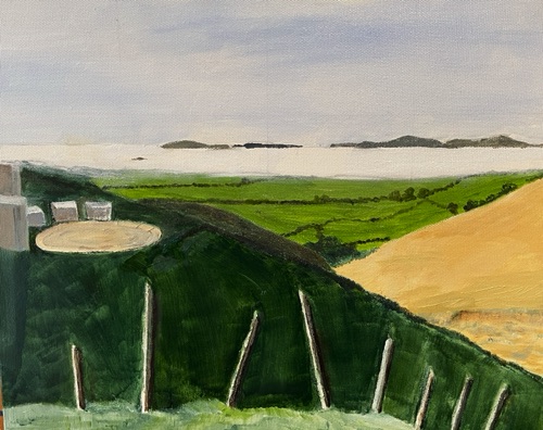 FARM VIEW
Oil on Canvas
40.5 x 50.5 cm
$125.00 FARM VIEW
Oil on Canvas
40.5 x 50.5 cm
$125.00
